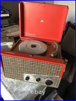 Vintage Motorola Record Player Radio-tone-phono Model 56RFI