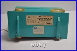 Vintage Motorola Turquoise Tube Radio Model A8J 23 MCM Tested Works