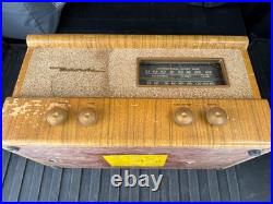Vintage Motorola radio with tubes, free shipping estate sale find