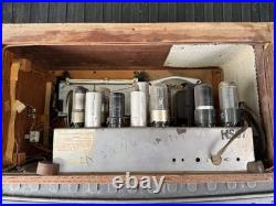 Vintage Motorola radio with tubes, free shipping estate sale find