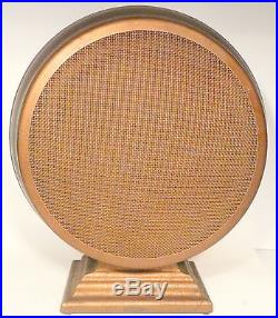 Vintage NEWCOMBE & HAWLEY DRUM LOUD SPEAKER Tested & Working -19 HI /1000 ohm