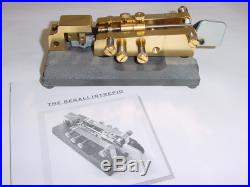 Vintage NOS 2009 i2RTF Begali Intrepid HAM Tube Radio Telegraph Morse Code Key