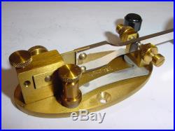 Vintage NOS Bunnell & Co. HAM Tube Radio Telegraph Morse Code Double Speed Key
