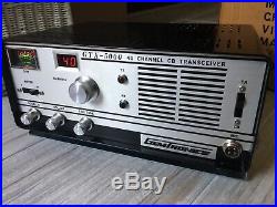 Vintage NOS Tube CB Radio Base Station Gemtronix GTX-5000 (Robyn T-240D chassis)