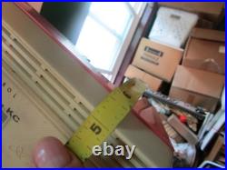 Vintage Naigai Electric Coral AM FM Hi Fi Tube Radio Works Japan 16 Damaged
