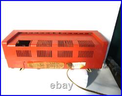 Vintage Naigai Electric Coral AM FM Hi Fi Tube Radio Works Japan 16 Damaged