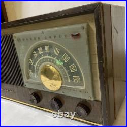 Vintage National BL-265 Tube Radio Magic Eye Working Japan Retro Panasonic