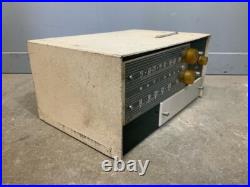Vintage National Criterion AM/FM Tuner Rare Tube Radio Receiver MCM
