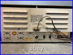 Vintage National Criterion AM/FM Tuner Rare Tube Radio Receiver MCM