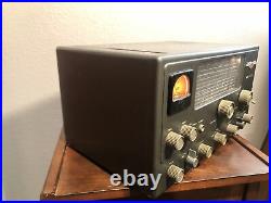 Vintage National NC125 Receiver Vacuum Tube Shortwave Ham Radio NC-125