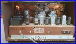 Vintage National NC-121 Tube Ham Shortwave Radio Receiver Works