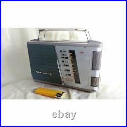 Vintage National (Panasonic) Battery Vacuum Tube Radio CW-110 Used 1950s Japan