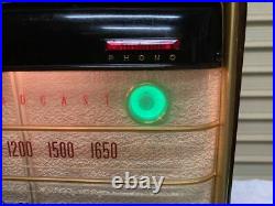 Vintage National Vacuum Tube Radio Magic Super BL-280 Tested Working JP
