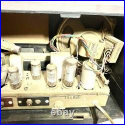 Vintage National Vacuum Tube Radio Panasonic RE-830 Tested Working Showa