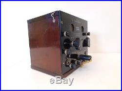 Vintage Near Mint Kennedy 521 Marconi Era 2 Stage Old Antique Radio Amplifier