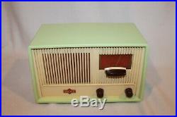 Vintage Nora Mennell Tube Radio Germany Working Mint Green Colr
