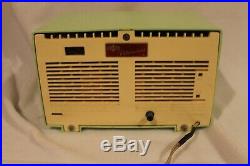 Vintage Nora Mennell Tube Radio Germany Working Mint Green Colr