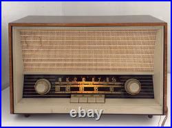 Vintage Nordmende Norma-Luxus Tube Radio Mid Century W-Germany AM FM SW WORKS