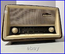 Vintage Nordmende Sterling Elektra E138 Tube Radio, BC Shortwave 1960's AM/FM