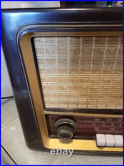 Vintage Norelco Tube Radio 1950's BX433 BX 433