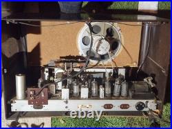 Vintage Norelco Tube Radio 1950's BX433 BX 433 Powers On Lots Of Feedback Tunes Vintage Norelco Tube Radio 1950's BX433 BX 433 Powers On Lots Of Feedback Tunes