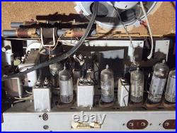 Vintage Norelco Tube Radio 1950's BX433 BX 433 Powers On Lots Of Feedback Tunes Vintage Norelco Tube Radio 1950's BX433 BX 433 Powers On Lots Of Feedback Tunes