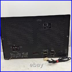 Vintage Norelco Tube Radio Interphone Type Af7800 Tested 2 Buttons Stick