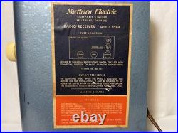 Vintage Northern Electric Model 5200 Tube Radio Working! See Video Vintage Northern Electric Model 5200 Tube Radio Working! See Video