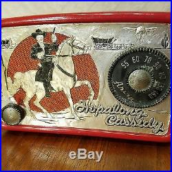 Vintage ORIGINAL HopAlong Cassidy Radio Alvin 441-T WORKING-NEW AC CORD