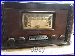 Vintage Old Antique Belmont Table Tube Radio Model 7d22