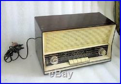 Vintage Old Collectible Rare Philips Radio Model B4CA 17A Tube Radio