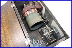 Vintage Old Excellent Grebe Cr-5 Antique Bakelite Panel Tube Radio + Bbtt Tube