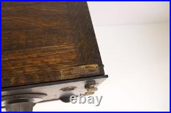 Vintage Old Excellent Grebe Cr-5 Antique Bakelite Panel Tube Radio + Bbtt Tube