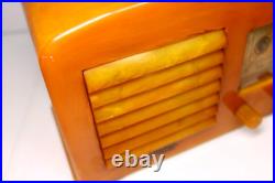 Vintage Old Fada Beautiful Art Deco Crack Free Catalin Bakelite Antique Radio