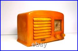Vintage Old Fada Beautiful Art Deco Crack Free Catalin Bakelite Antique Radio
