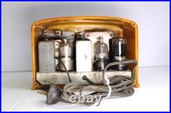 Vintage Old Fada Beautiful Art Deco Crack Free Catalin Bakelite Antique Radio