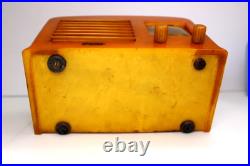Vintage Old Fada Beautiful Art Deco Crack Free Catalin Bakelite Antique Radio