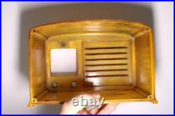 Vintage Old Fada Beautiful Art Deco Crack Free Catalin Bakelite Antique Radio