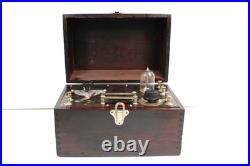 Vintage Old Marconi Era Antique Splendid Audiophone 1 Tube Radio Receiver