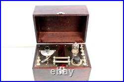 Vintage Old Marconi Era Antique Splendid Audiophone 1 Tube Radio Receiver