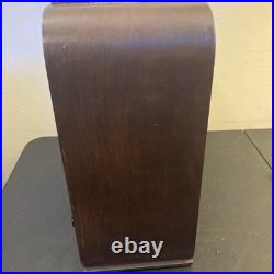 Vintage Old Rare Tombstone A-53 General Electric Tube Radio Wood Case Parts USA