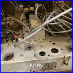 Vintage Old Rare Tombstone A-53 General Electric Tube Radio Wood Case Parts USA