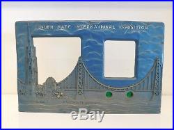 Vintage Old San Francisco Golden Gate Bridge Antique Worlds Fair Rca Radio