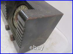 Vintage Olympic Tube Table Radio (1946) 502 UNTESTED
