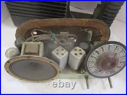 Vintage Olympic Tube Table Radio (1946) 502 UNTESTED