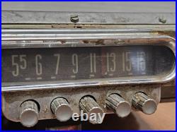 Vintage Original 1950s Tube Car Radio OMF315540, Fomoco Ford Motorola Car Truck