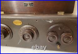 Vintage Original Atwater Kent Tube Radio Model 20 Radio Vintage Original Atwater Kent Tube Radio Model 20 Radio