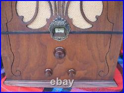 Vintage PHILCO Model 20 Baby Grand Cathedral Radio-AS IS-NO SOUND