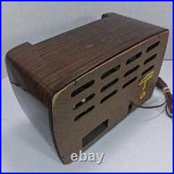 Vintage PHILCO TRANSITONE RADIO PT3 1942 Wooden Tabletop Tube Radio