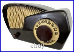 Vintage PHILCO Transitone 1949 Boomerang Bakelite Mid Century Modern Phono Radio